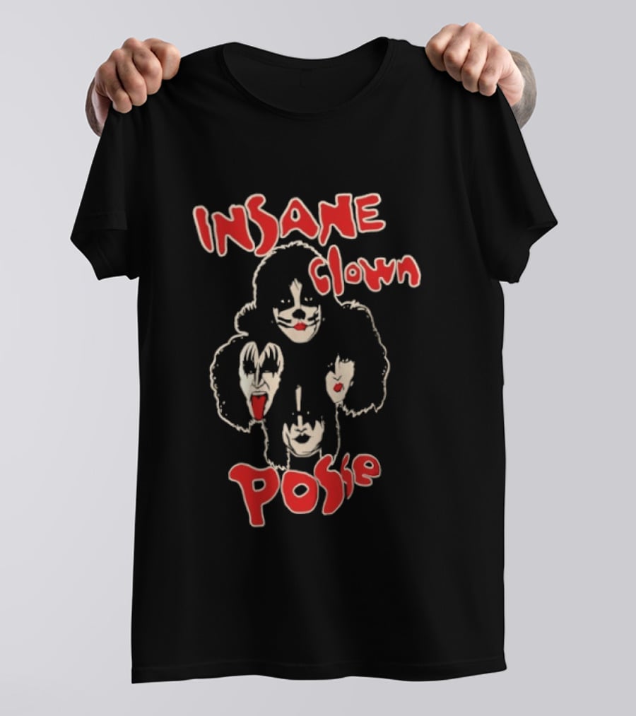 Insane Clown Posse Bootleg ICP Juggalo Makeup T-Shirt