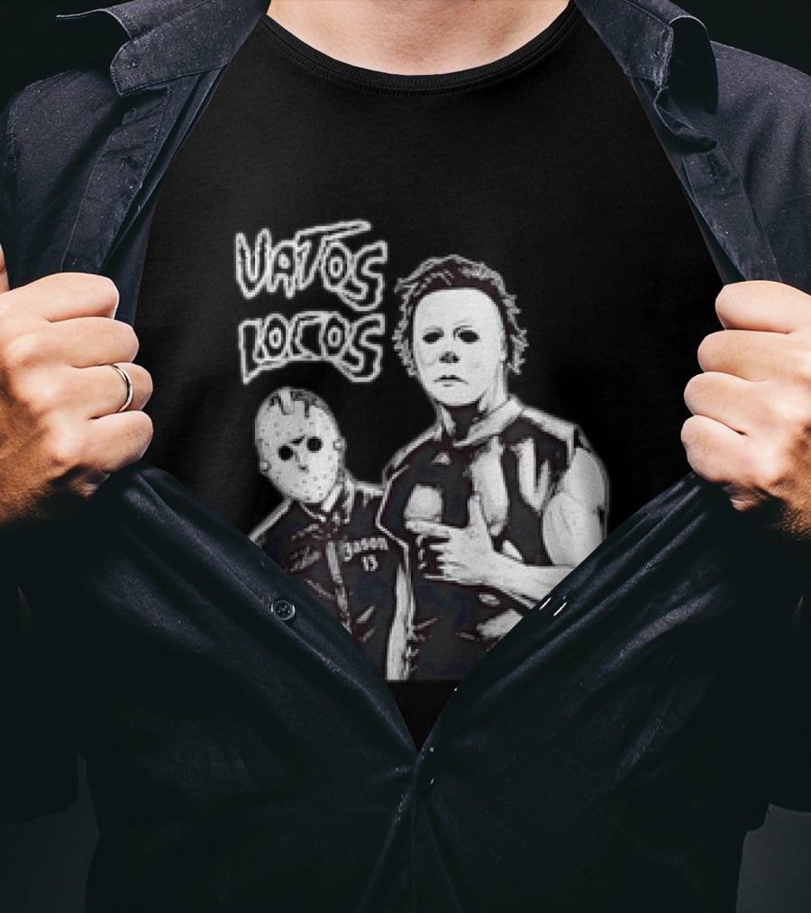Vatos Locos Jason 13 Michael Myers Halloween 2026 T-Shirt