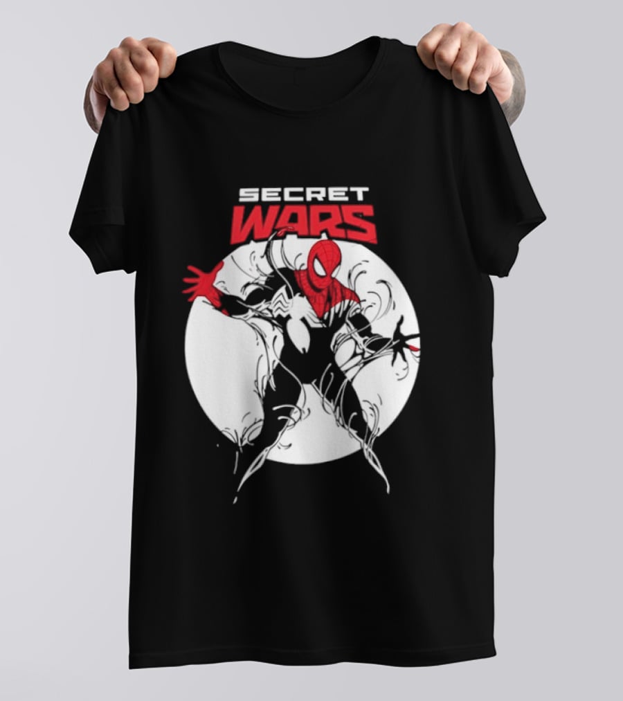 Secret Wars Spider Man Iconic Marvel T-Shirt