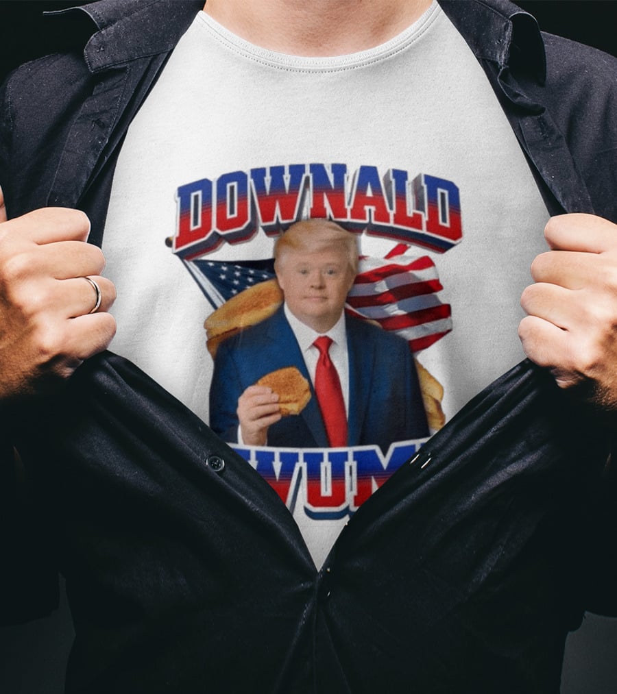 Downald Twump Grilled Cheese Sandwich Meme T-Shirt