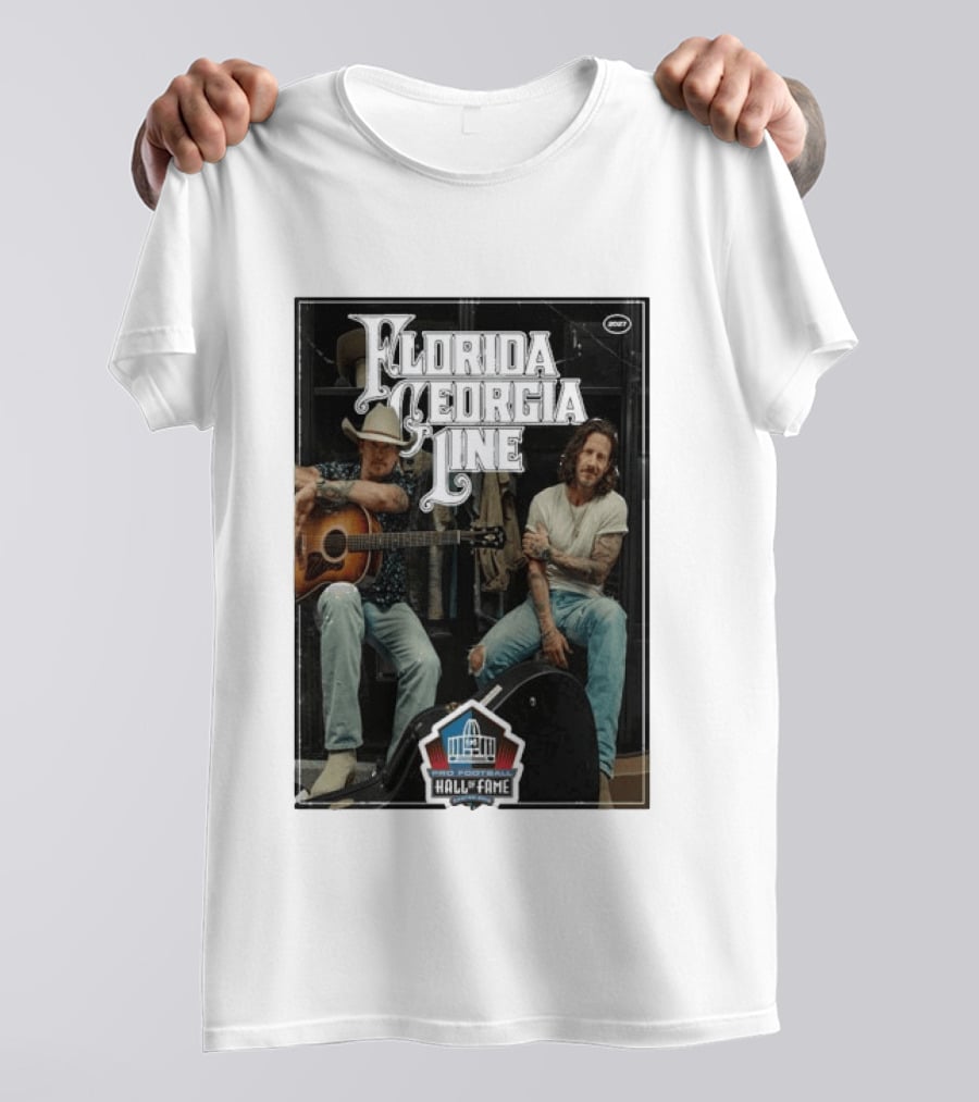Florida Georgia Line 2027 Pro Football Hall Of Fame Canton Ohio T-Shirt