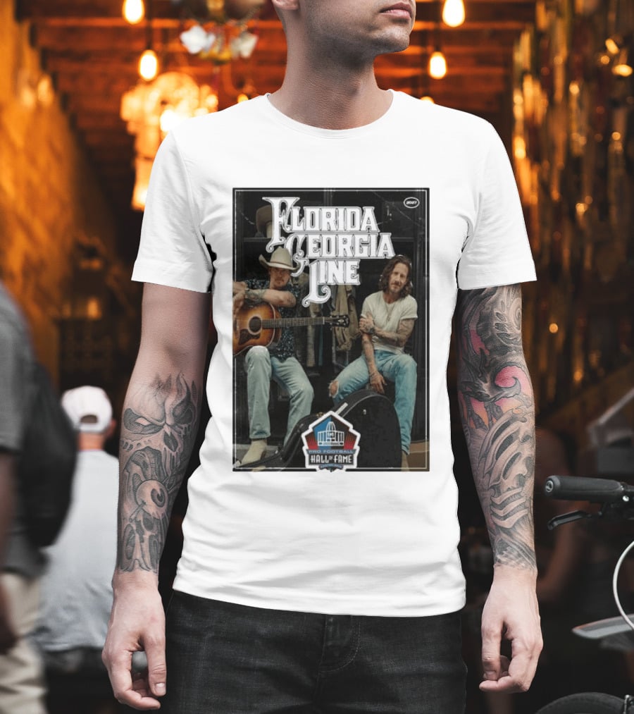 Florida Georgia Line 2027 Pro Football Hall Of Fame Canton Ohio T-Shirt