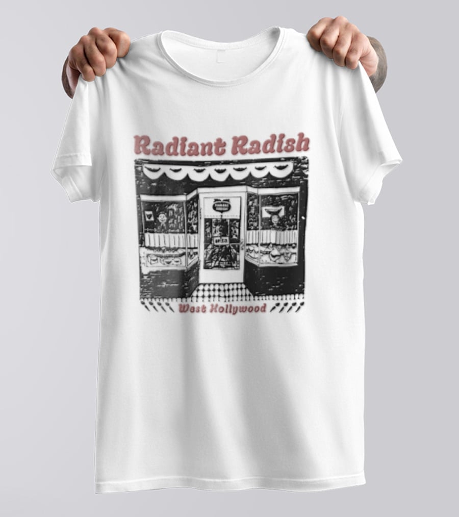 Radiant Radish West Hollywood Storefront Display Windows Open T-Shirt