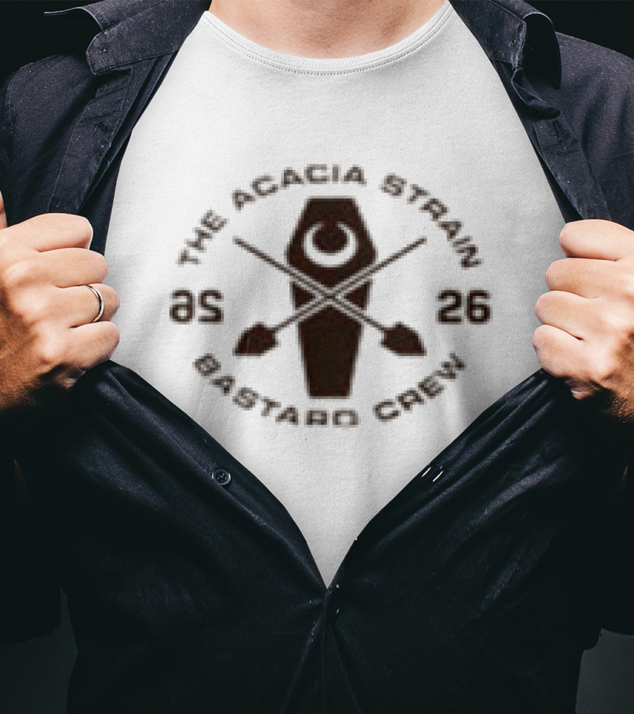 The Acacia Strain Bastard Ones Coffin And Scythes 22 23 T-Shirt