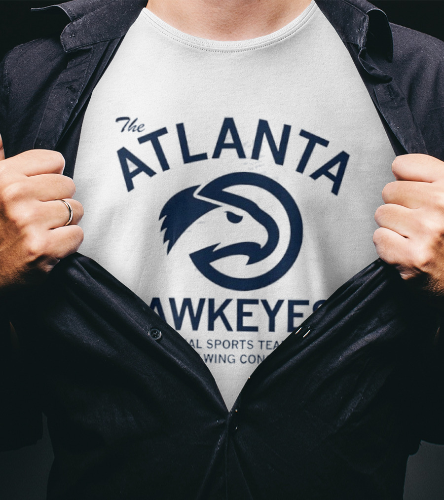 Atlanta Hawkeyes Official Sports Team Vast Left Wing Conspiracy T-Shirt