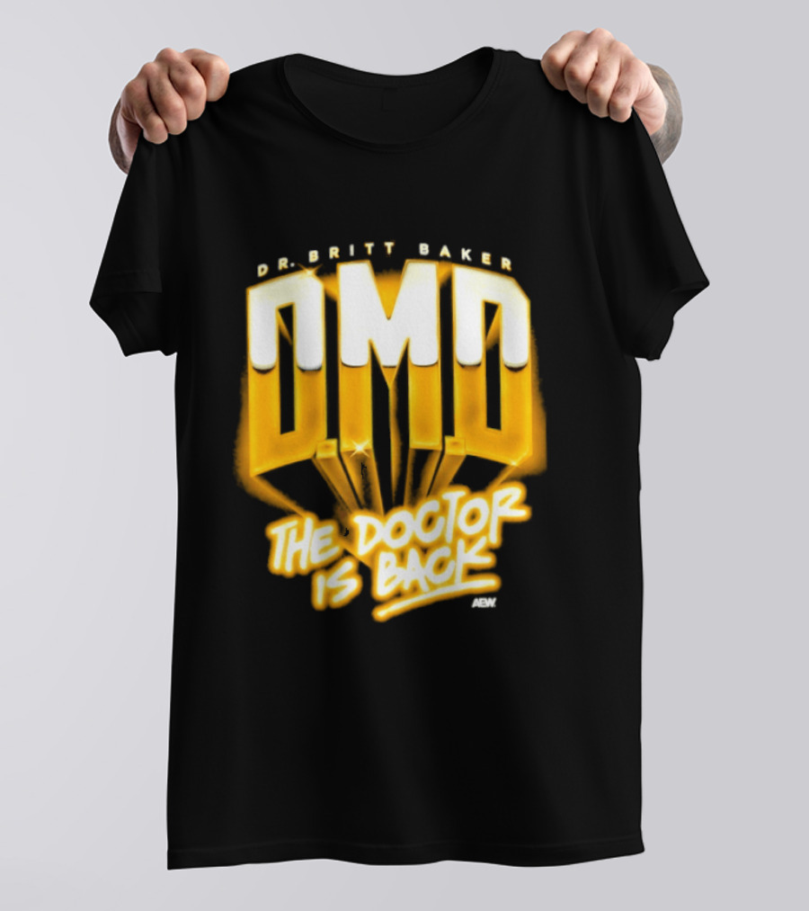 Dr Britt Baker DMD The Doctor Is Back AEW Wrestling T-Shirt