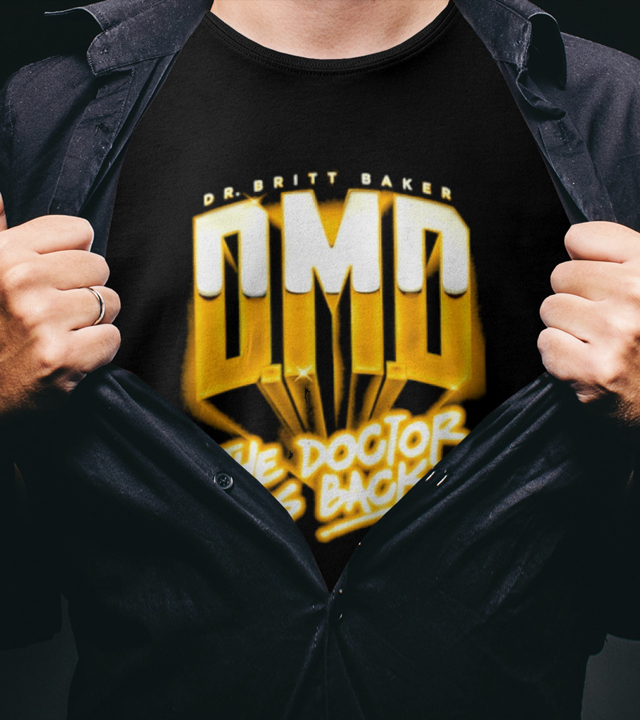Dr Britt Baker DMD The Doctor Is Back AEW Wrestling T-Shirt