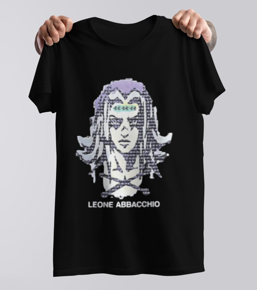 JoJo's Bizarre Adventure Leone Abbacchio Anime Character Digital Code T-Shirt