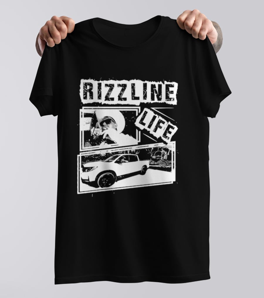 Rizzline Life Roman Atwood Truck Adventure T-Shirt