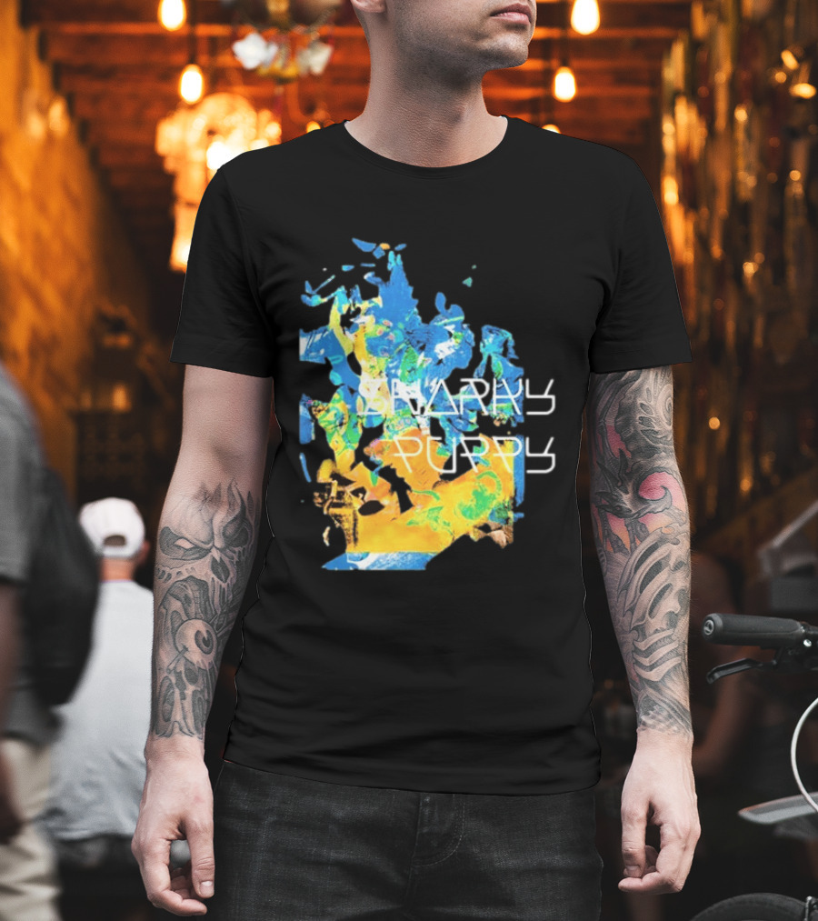 Snarky Puppy Somni Album Abstract Colorful T-Shirt