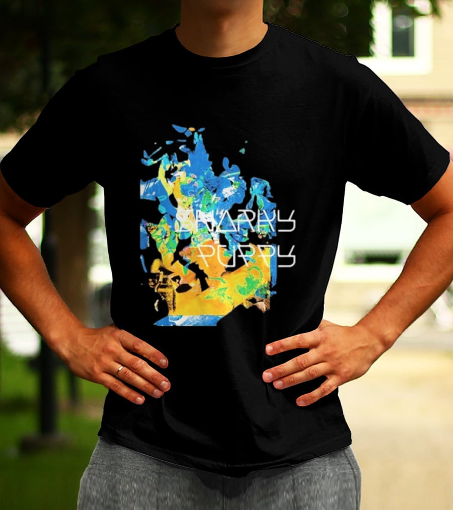 Snarky Puppy Somni Album Abstract Colorful T-Shirt