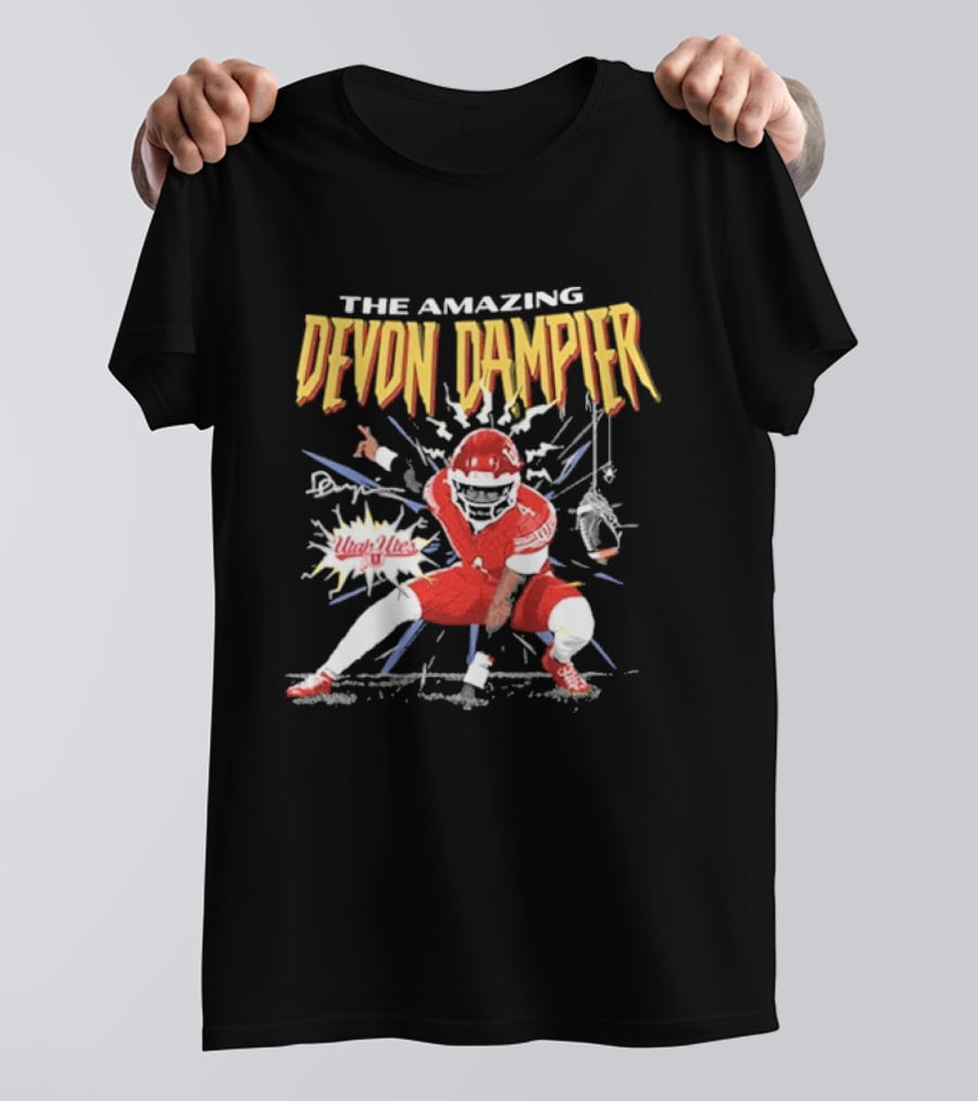 The Amazing Devon Dampier Utah Utes Football T-Shirt