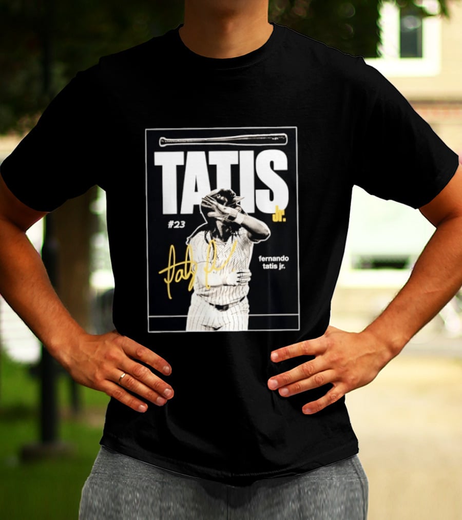 Fernando Tatis Jr #23 Bat Flip San Diego Padres Tatis Jr T-Shirt