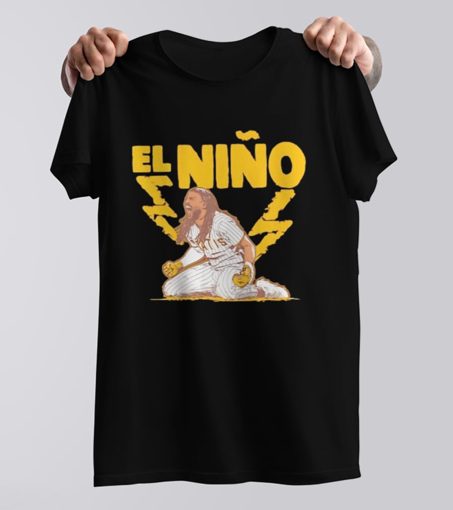 Fernando Tatis Jr El Niño San Diego Padres Stole Home Lightning T-Shirt