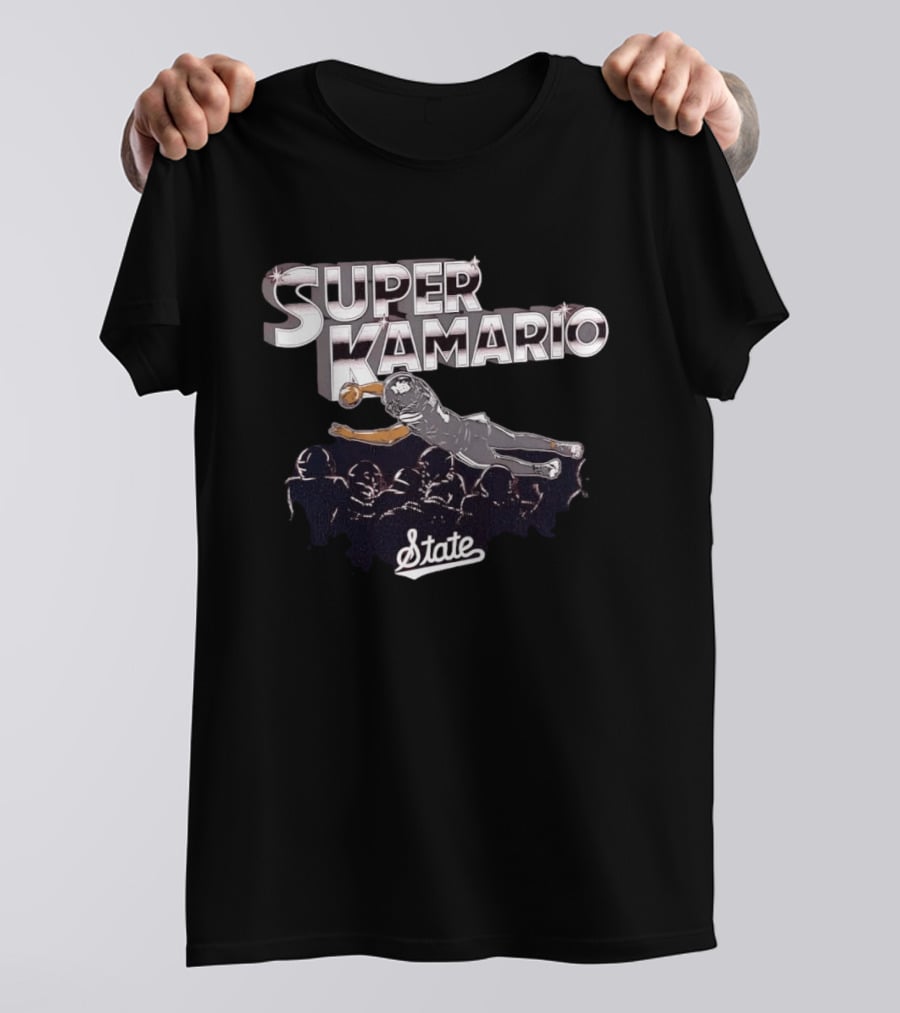 Super Kamario State Bulldogs Football Dive T-Shirt