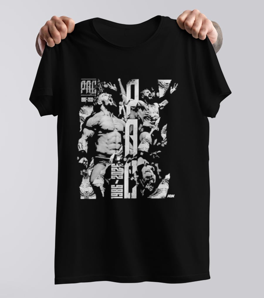 PAC Original Forever AEW 2026 Retro Wrestling T-Shirt