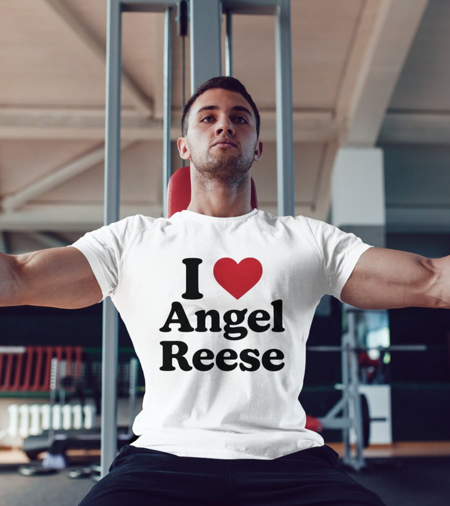 I Heart Angel Reese 2026 Fan Appreciation T-Shirt