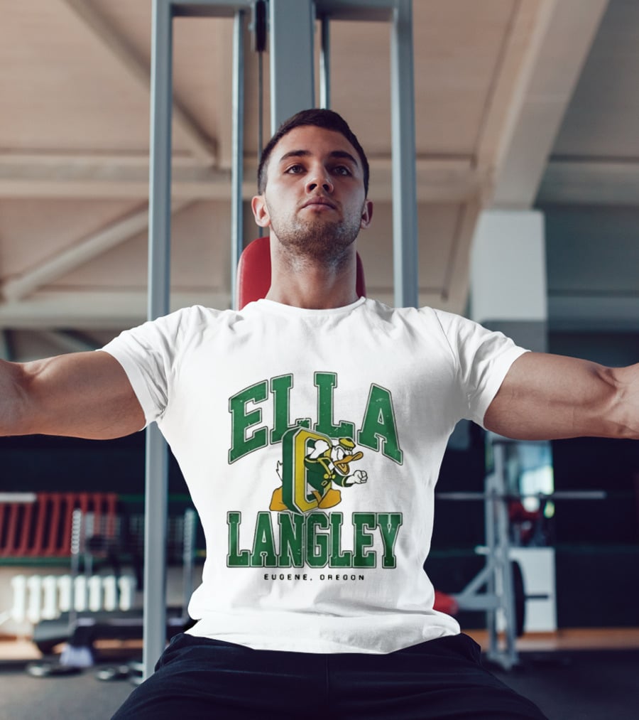 Ella Langley Oregon Ducks Eugene Collaboration T-Shirt