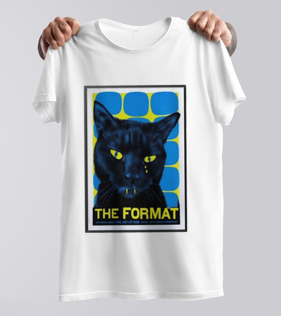 The Format With The Get Up Kids Cat's Cradle Carrboro NC 2026 Tour T-Shirt