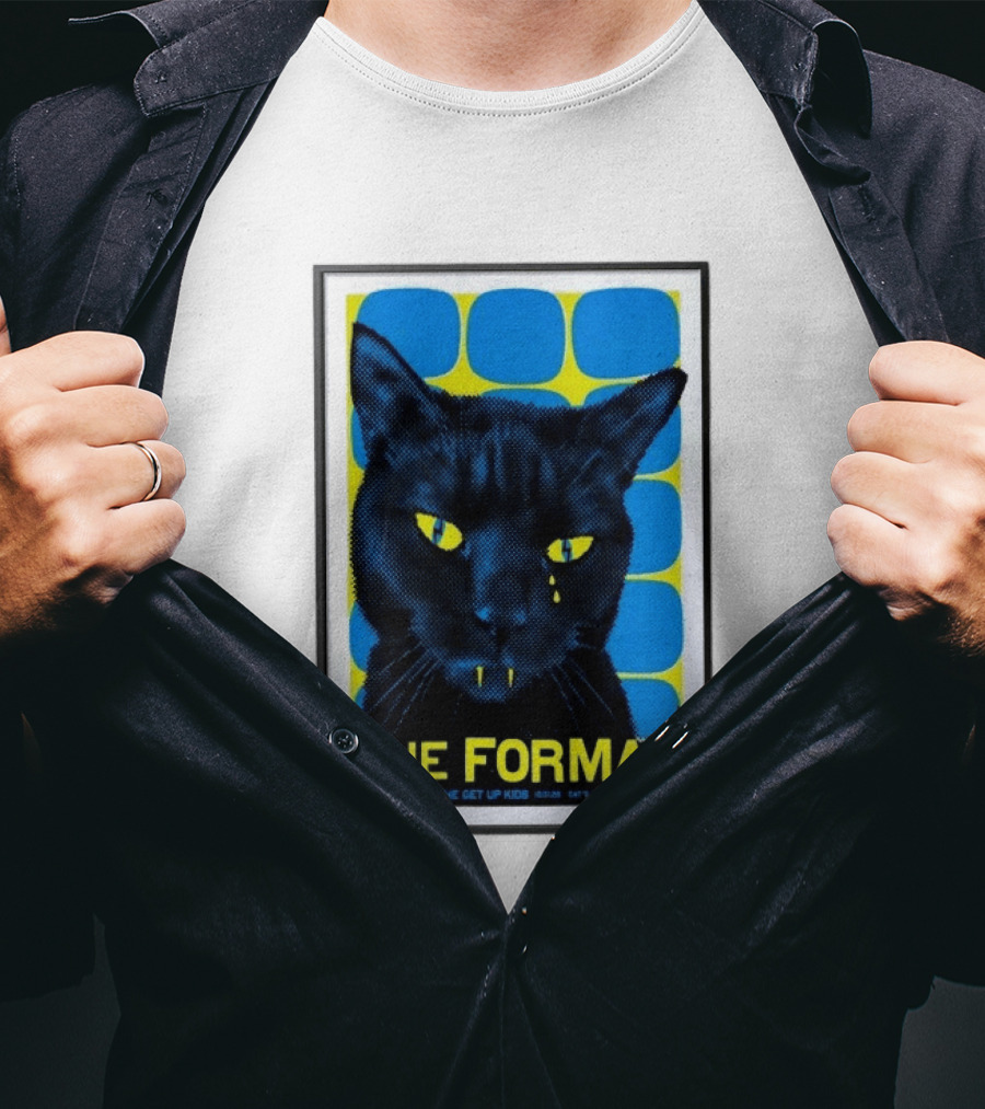 The Format With The Get Up Kids Cat's Cradle Carrboro NC 2026 Tour T-Shirt