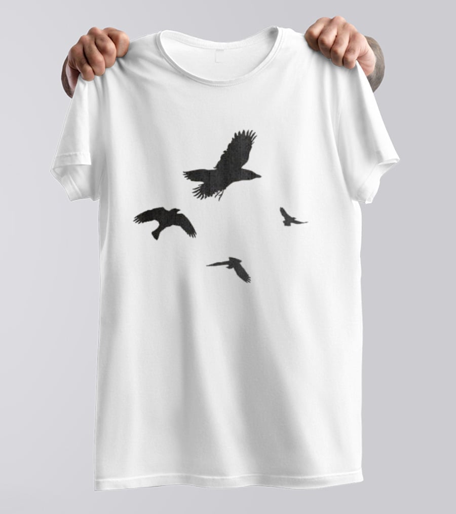 Shinedown Store Sound Of Madness Cream Crows T-Shirt