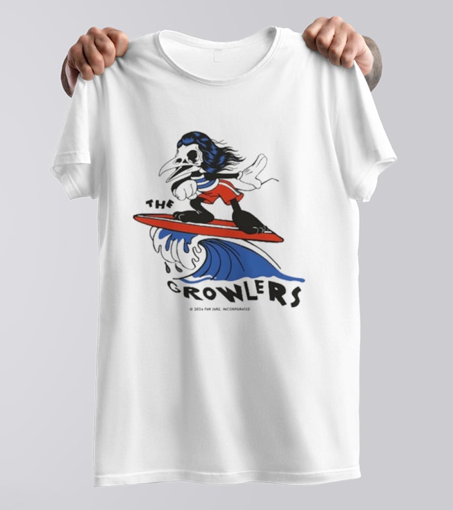 The Growlers Surfing Bird Character 2026 Tour Exclusive T-Shirt