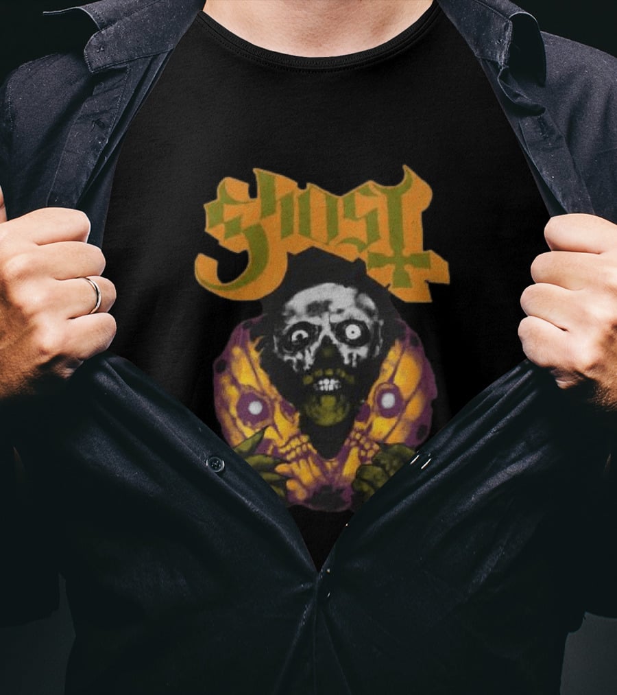 Ghost Store Pumpkin Jump Scare Zombie Horror T-Shirt