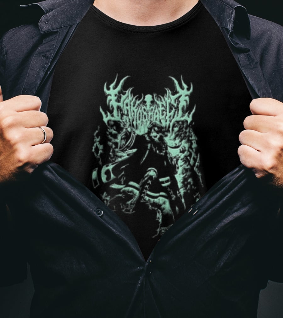 Hololive Hakos Baelz Spiky Hair Stylized Anime T-Shirt