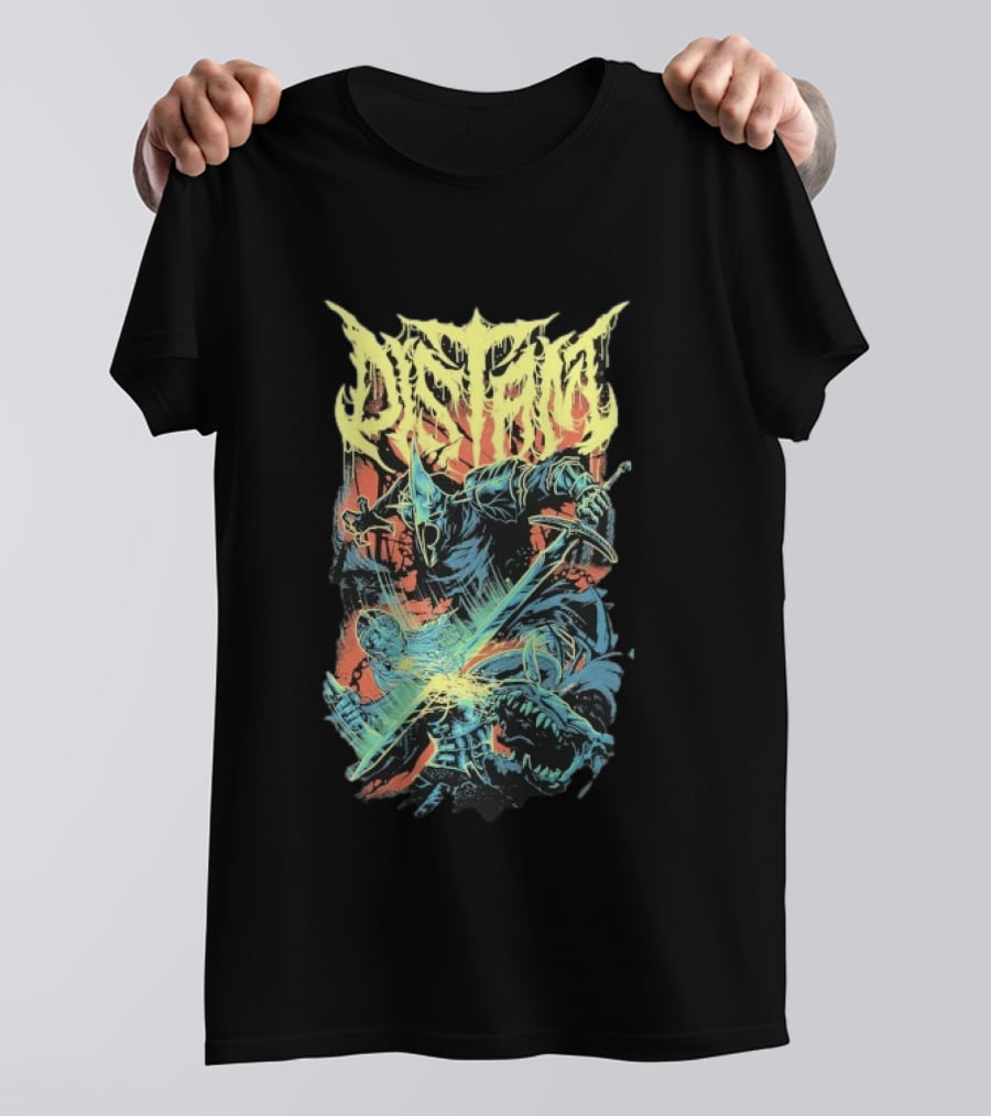 Distant Witchking Epic Battle Sword And Sorcery Fantasy T-Shirt
