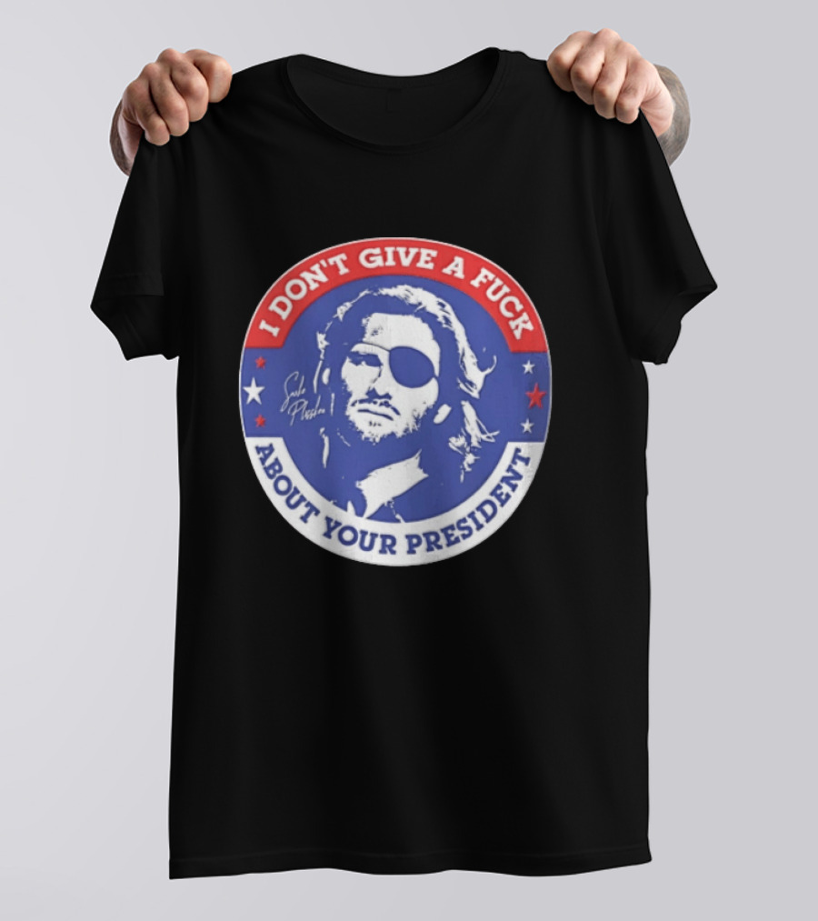 Escape From New York Snake Plissken I Don't Give A Fuck About Your President T-Shirt