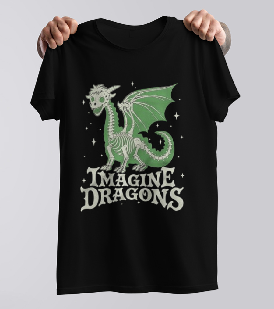 Imagine Dragons Skeleton Loomy Dragon T-Shirt