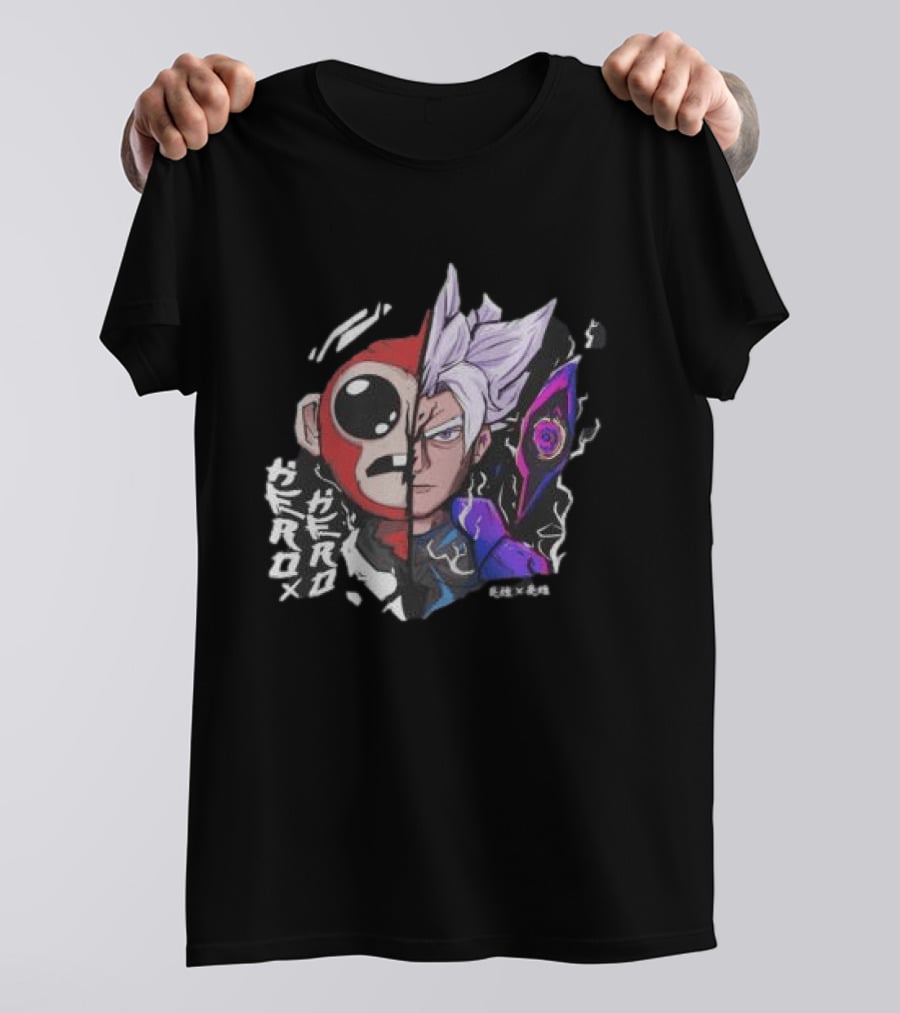 Neutor Store Superhero Fusion Hero X Hero Collection Japan Anime Manga T-Shirt