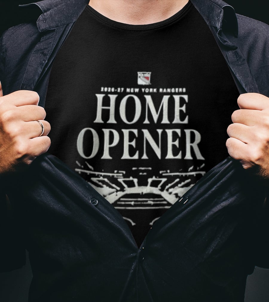 2026 2027 New York Rangers Home Opener Stadium Event T-Shirt