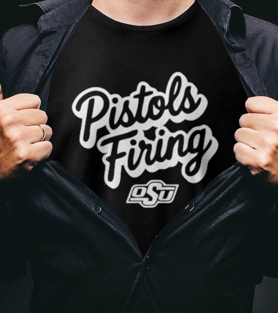 Pistols Firing OSU Oklahoma State T-Shirt