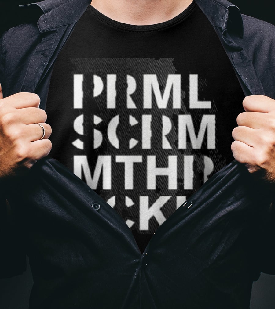 Primal Scream Mthr Fckr Trucker Hat T-Shirt