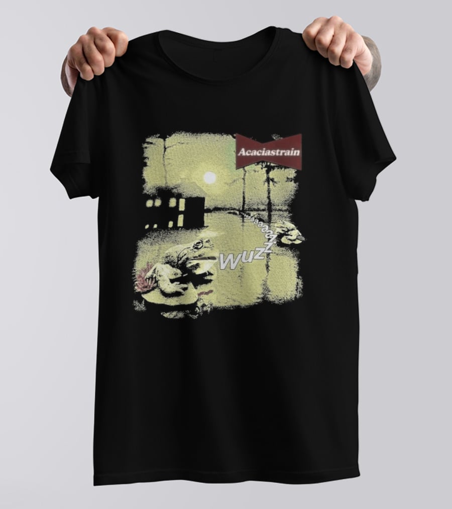 Acacia Strain Wuzza Bud Frog Vintage Humor T-Shirt