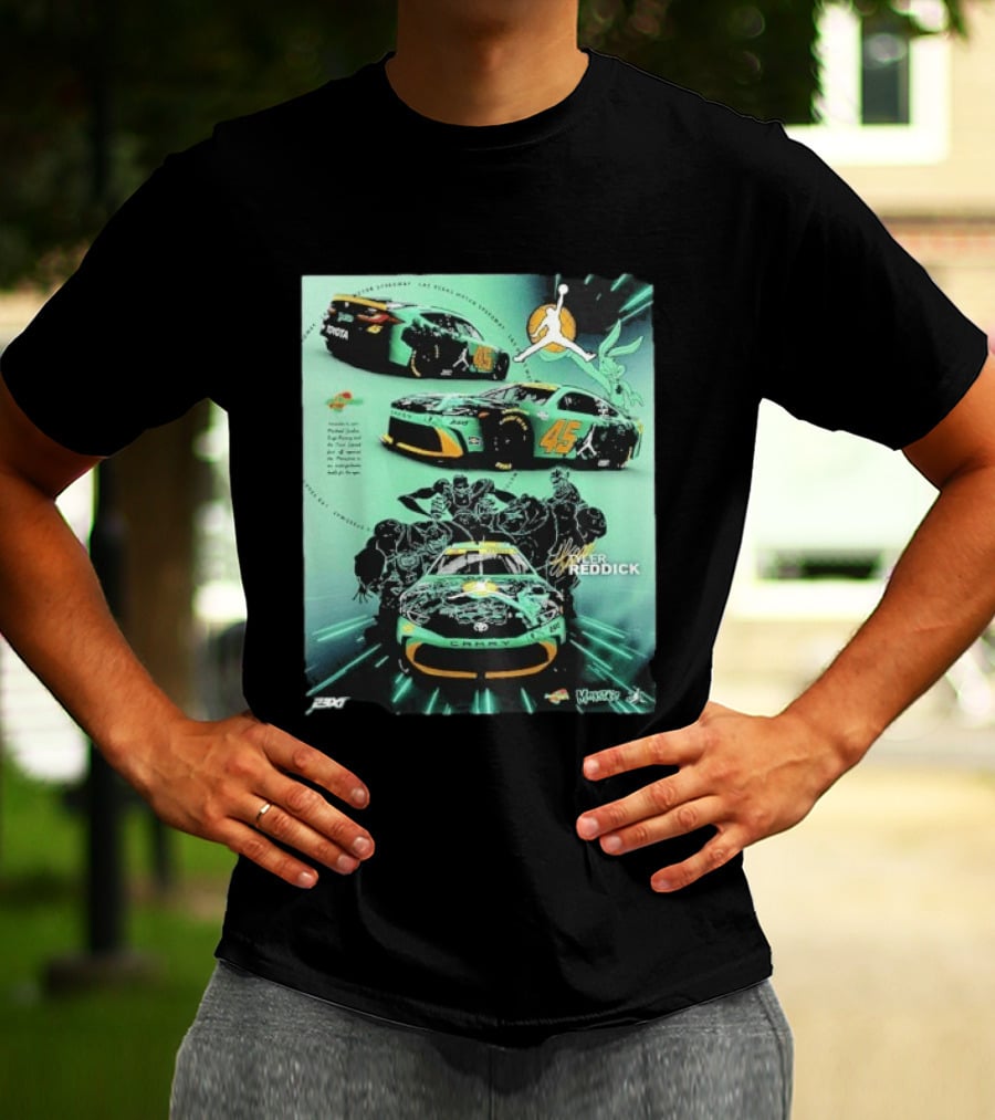 Tyler Reddick 45 Camry Jordan Monstars Las Vegas Racing T-Shirt
