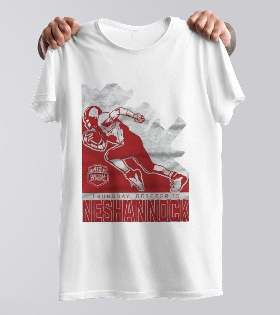 412 Football Classic Neshannock Thursday October 15 T-Shirt