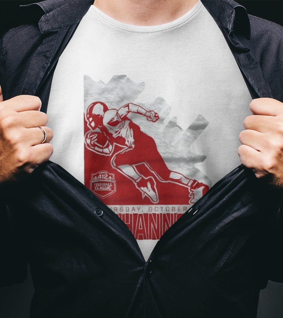 412 Football Classic Neshannock Thursday October 15 T-Shirt