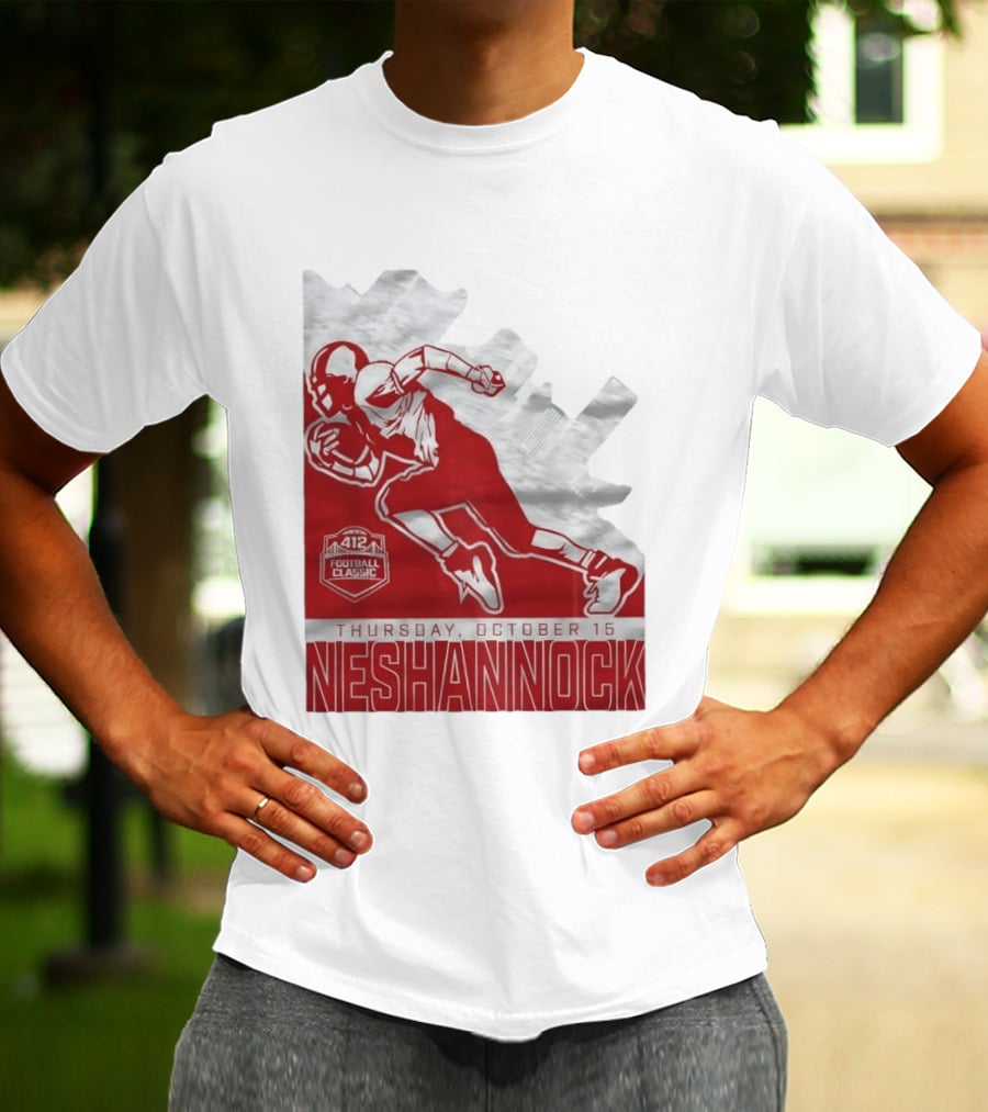412 Football Classic Neshannock Thursday October 15 T-Shirt