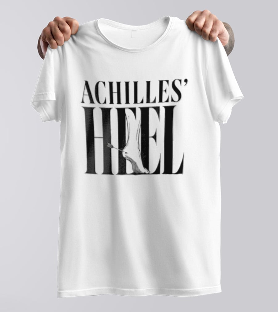 Achilles' Heel Human Foot Pierced By Arrow T-Shirt