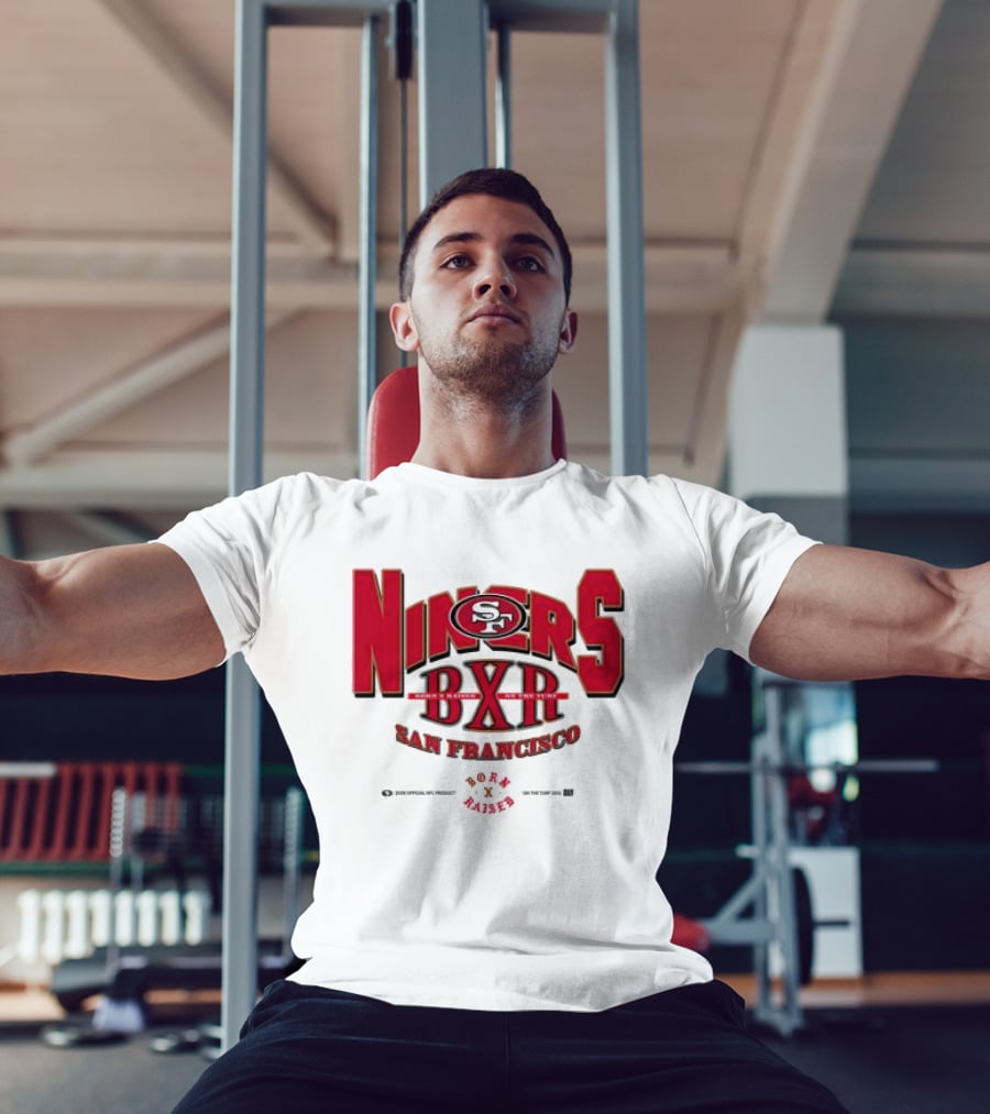 Born X Raised San Francisco 49ers Niners BXR Collaboration T-Shirt