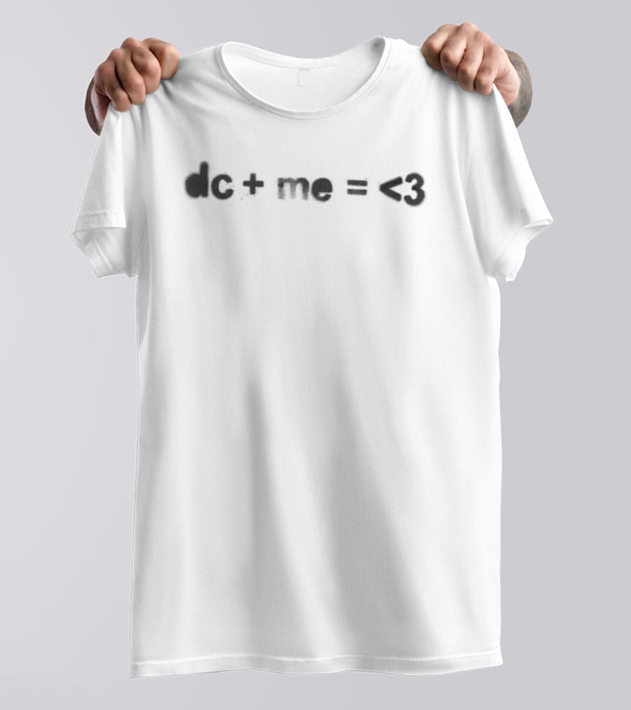 Olivia Rodrigo The Unraveled Tour DC Plus Me = <3 T-Shirt