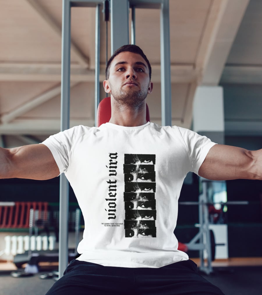 Violent Vira Sorry You Have To Deal With This False Reaction Eyes T-Shirt