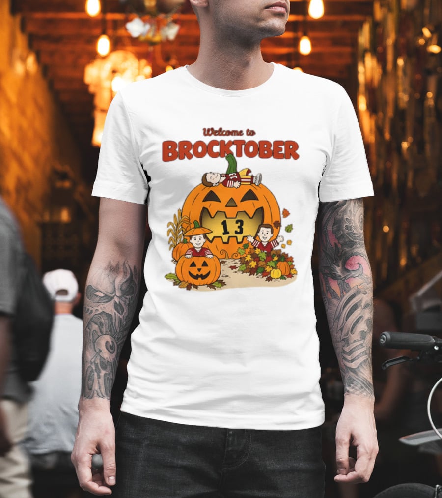 Welcome To Brocktober Pumpkin 13 Fall Festival T-Shirt