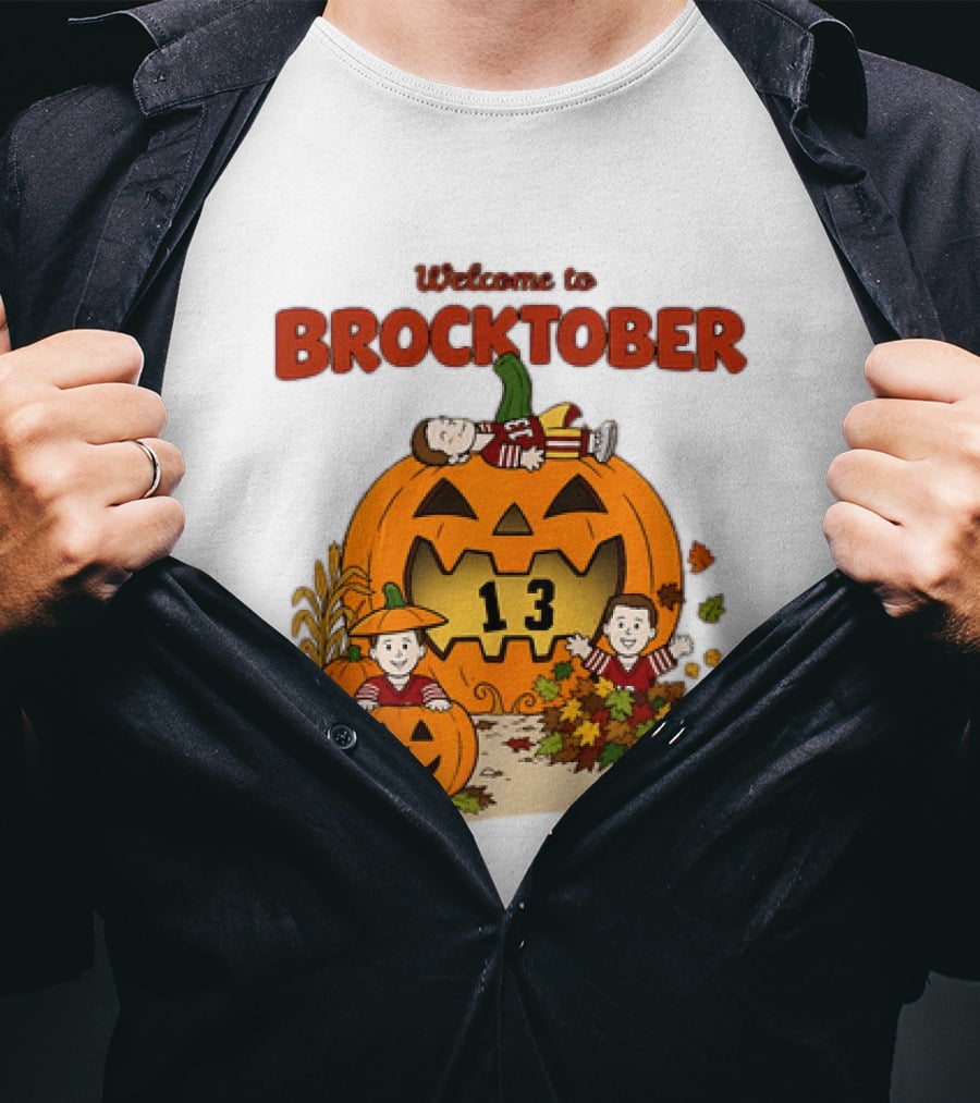 Welcome To Brocktober Pumpkin 13 Fall Festival T-Shirt