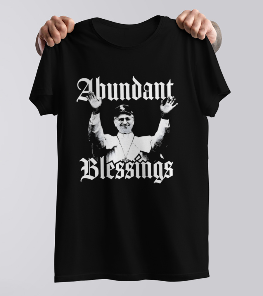 Abundant Blessings Chicago White Sox Pope Bootleg T-Shirt
