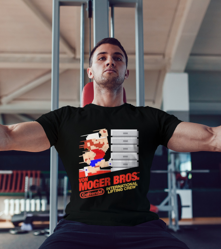 Calum Von Moger Bros Caltendo International Lifting Crew T-Shirt