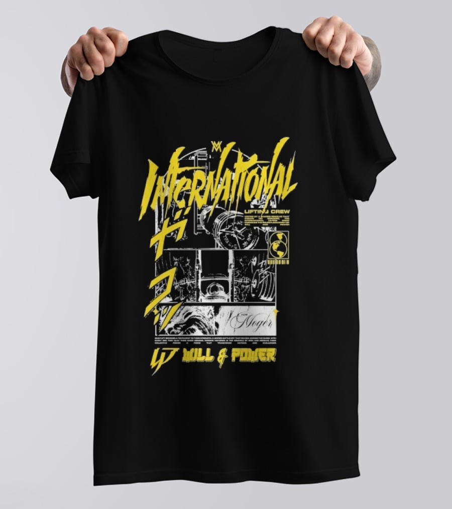 Inscrutable Manga Volume 1 MPMeger UA Trainer Series Calum Von Moger T-Shirt
