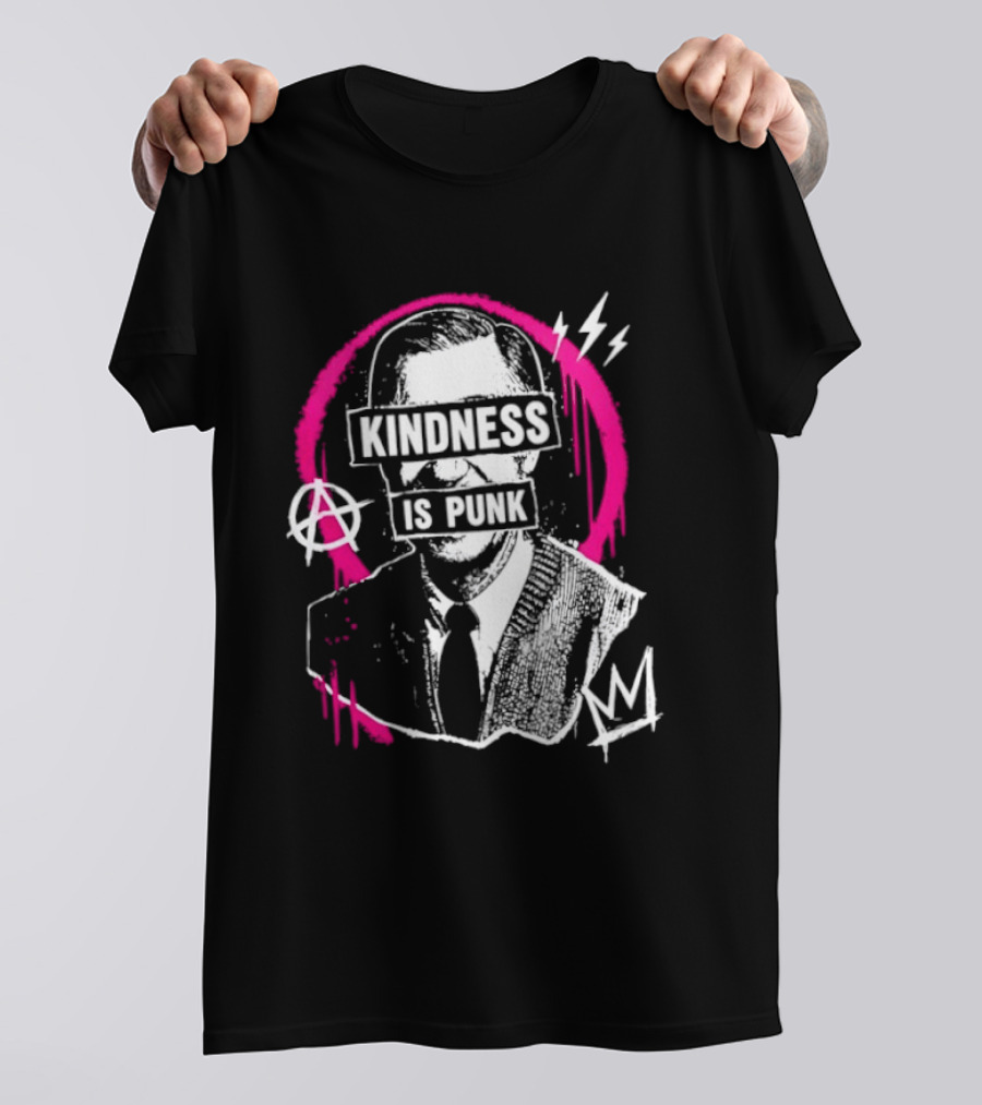 Fred Rogers Kindness Is Punk Anarchy T-Shirt